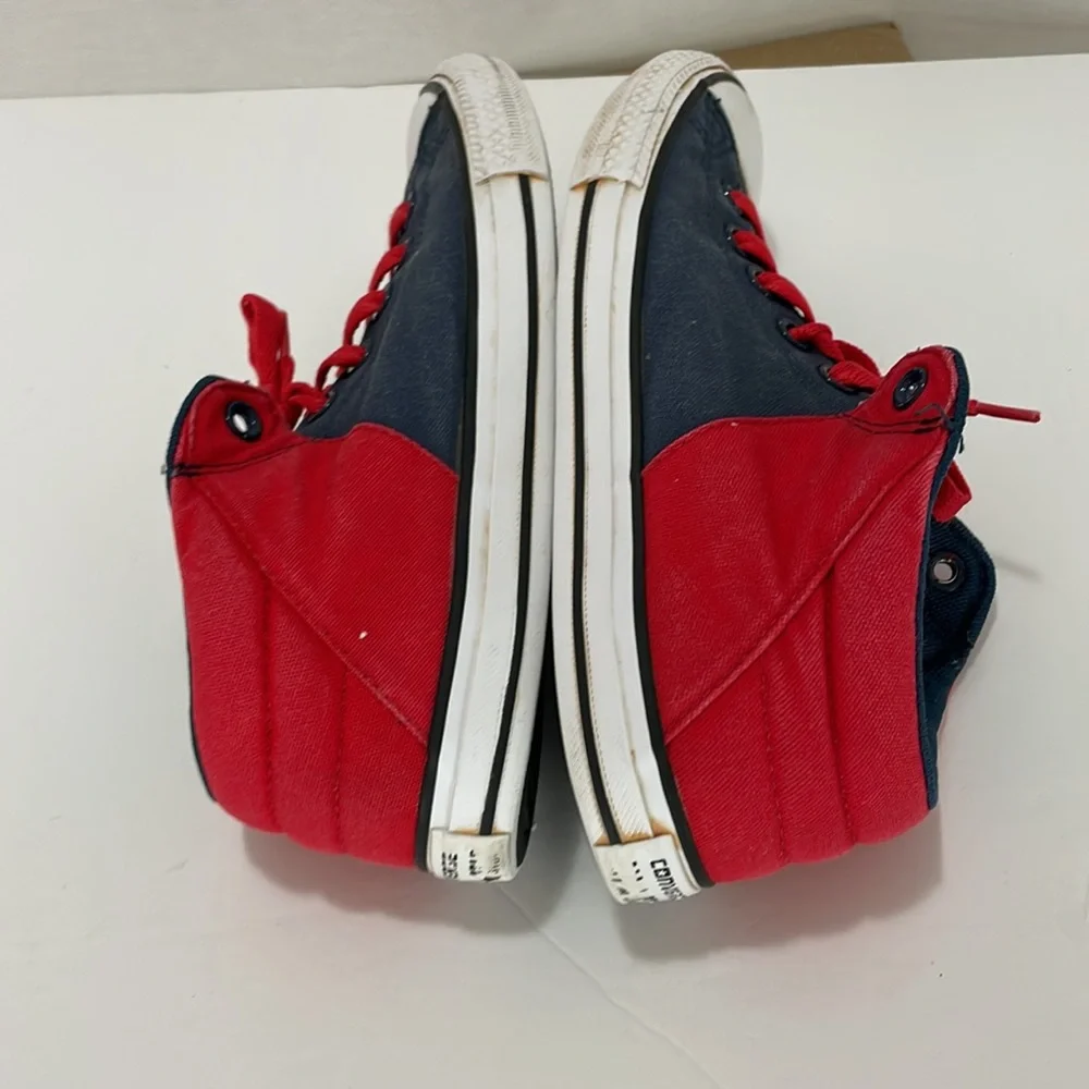 Converse Chuck Taylor All Stars Junior Red and Blue Size 5 Unisex Mid High